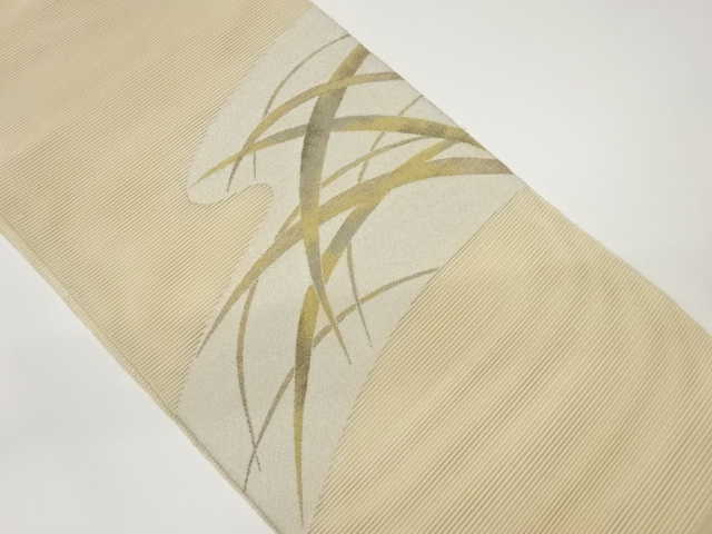 JAPANESE NAGOYA OBI FOR SUMMER / TSUZURE / WOVEN PLANTS